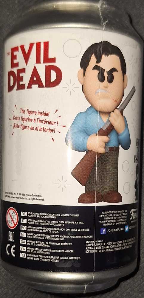 Funko Soda Evil Dead Ash Chase Edition  - Evil Dead vinyl figure collectible [Barcode 889698553339] - Main Image 3
