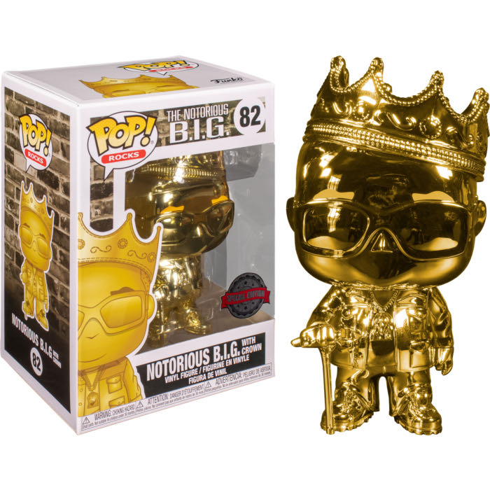 Notorious B.I.G. (With Crown) - Notorious B.I.G. vinyl figure collectible [Barcode 889698517973] - Main Image 2