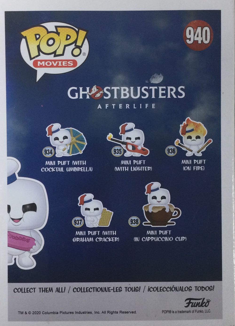 Mini Puft (With Ice Cream Scoop) - Ghostbusters vinyl figure collectible [Barcode 889698488952] - Main Image 2