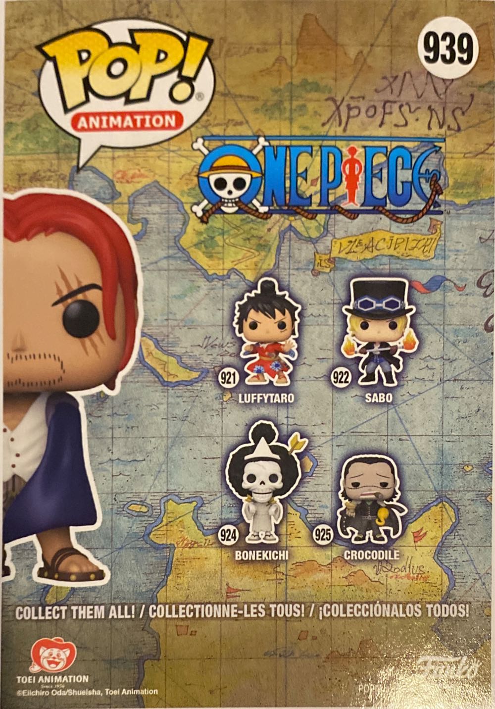 One Piece: Shanks - One Piece vinyl figure collectible [Barcode 889698556026] - Main Image 2