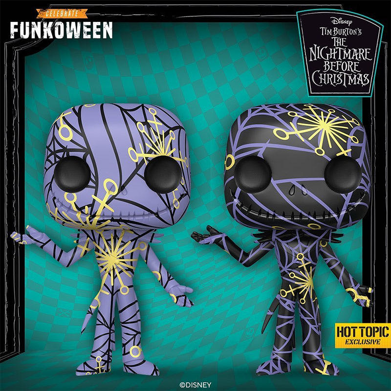 The Nightmare Before Christmas Art Series Jack Skellington Hot Topic Exclusive - The Nightmare Before Christmas vinyl figure collectible - Main Image 4
