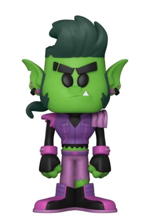 Funko Vinyl Soda Teen Titans Go!: Beast Boy  vinyl figure collectible [Barcode 889698574310] - Main Image 2