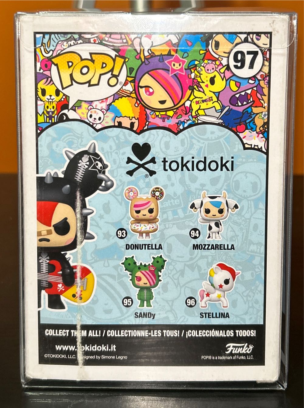 #97: Cactus Rocker - Tokidoki vinyl figure collectible [Barcode 889698561150] - Main Image 3