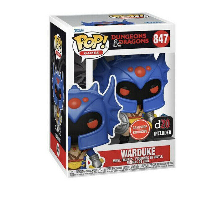 Warduke - Dungeons & Dragons vinyl figure collectible [Barcode 889698564656] - Main Image 2