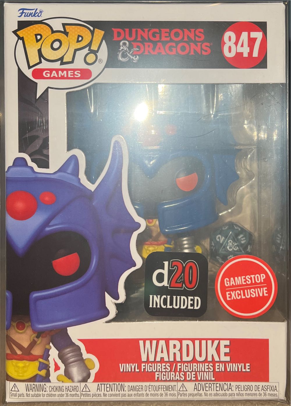 Warduke - Dungeons & Dragons vinyl figure collectible [Barcode 889698564656] - Main Image 4