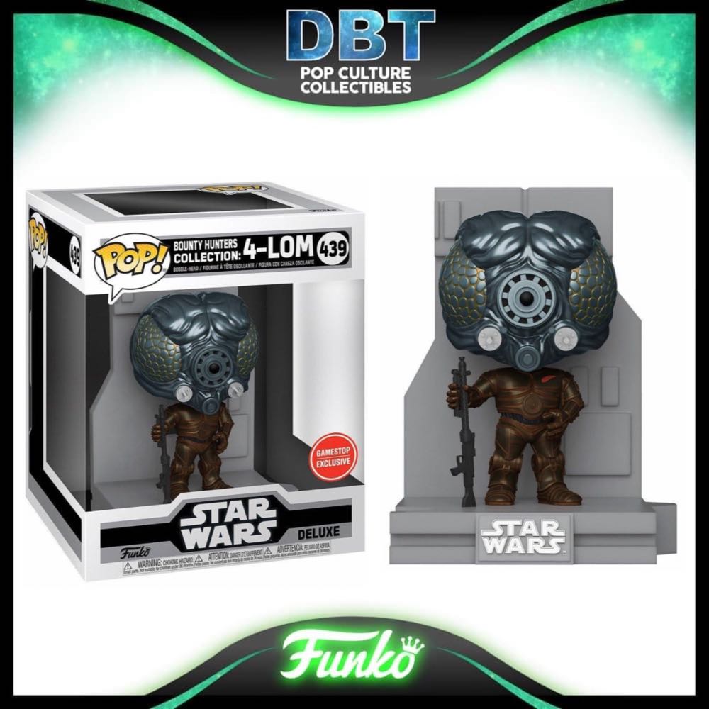 # 439 4-Lom - Star Wars: Bounty Hunters vinyl figure collectible [Barcode 889698561075] - Main Image 4