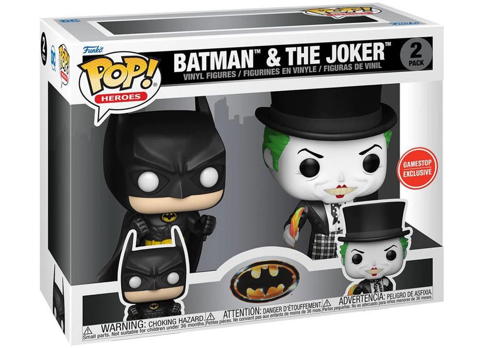 Batman & The Joker - Batman vinyl figure collectible [Barcode 889698584470] - Main Image 2