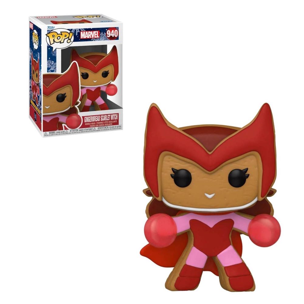 Gingerbread Scarlet Witch - Marvel Universe vinyl figure collectible [Barcode 889698571296] - Main Image 2