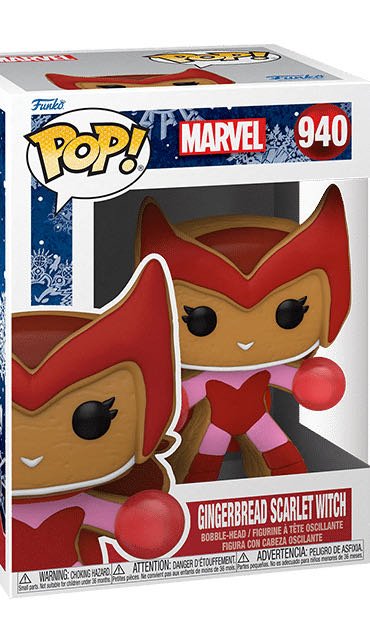 Gingerbread Scarlet Witch - Marvel Universe vinyl figure collectible [Barcode 889698571296] - Main Image 3
