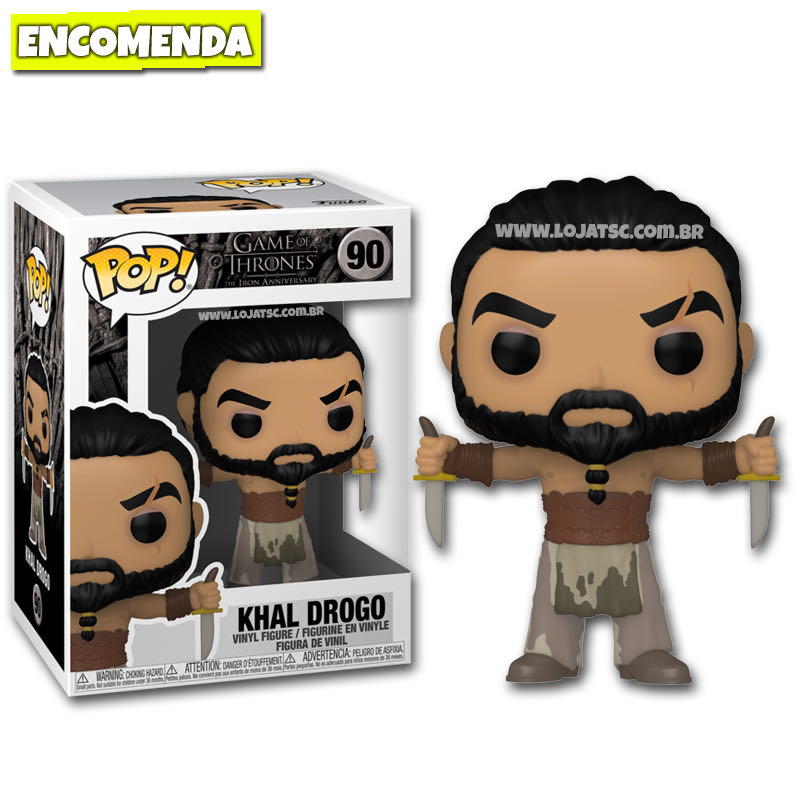 Khal Drogo - Game of Thrones vinyl figure collectible [Barcode 889698567954] - Main Image 2