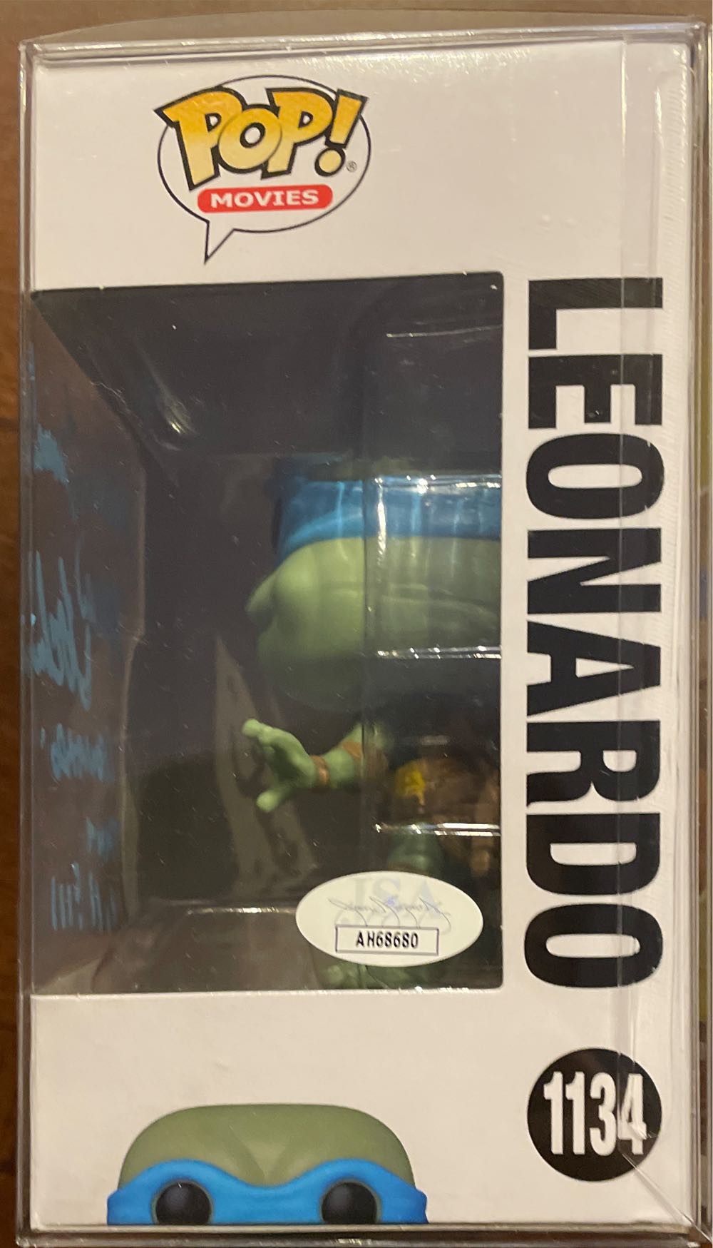 Leonardo - 1134  - Teenage Mutant Ninja Turtles - Funko Pop Movies - Teenage Mutant Ninja Turtles vinyl figure collectible [Barcode 889698561617] - Main Image 3