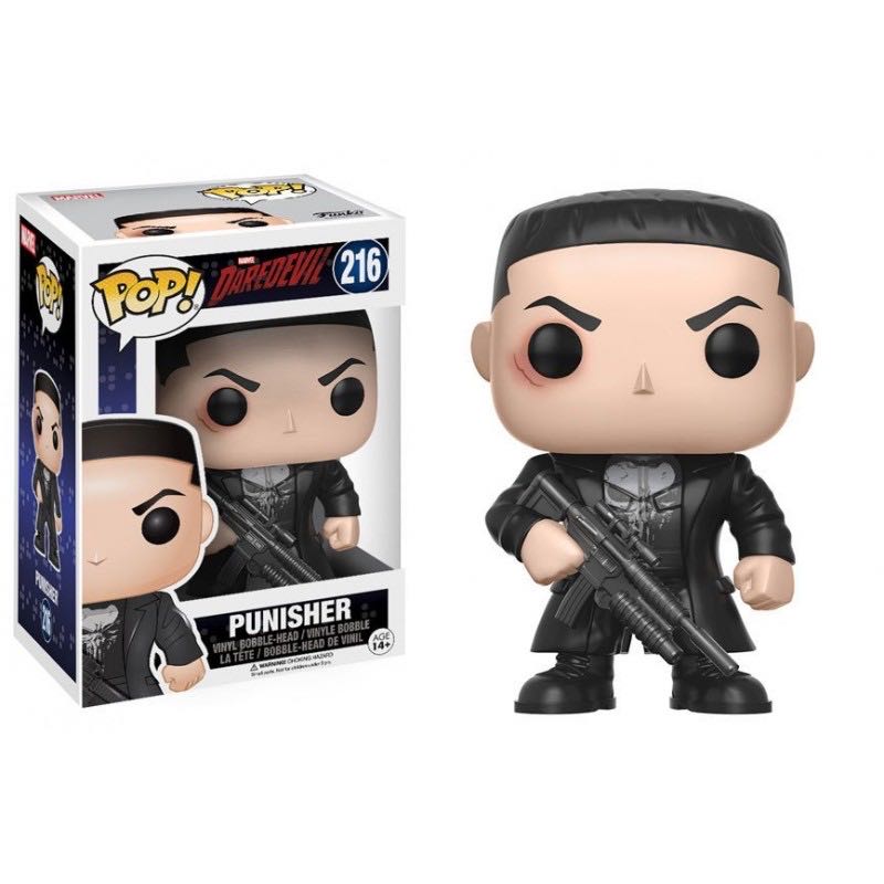 #216 MARVEL: Daredevil: Punisher - Marvel Universe vinyl figure collectible [Barcode 889698110921] - Main Image 2