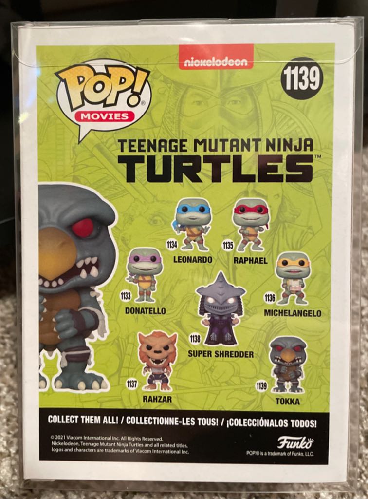 Funko Pop! Movies: TMNT Tokka - Teenage Mutant Ninja Turtles vinyl figure collectible [Barcode 889698561655] - Main Image 2