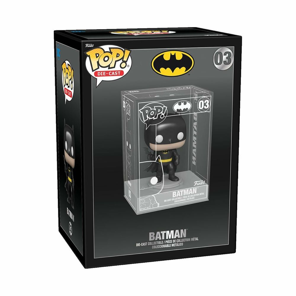 Batman Die Cast - Batman vinyl figure collectible [Barcode 889698578691] - Main Image 2