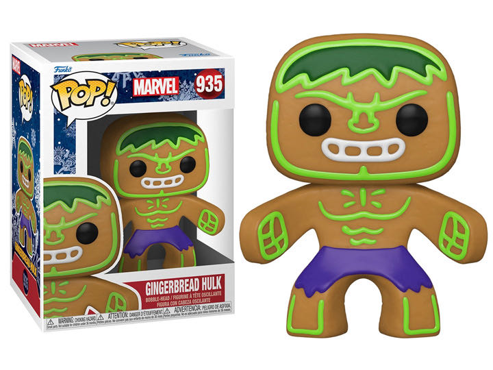 Gingerbread Hulk #935 - Marvel Universe vinyl figure collectible [Barcode 889698506601] - Main Image 3