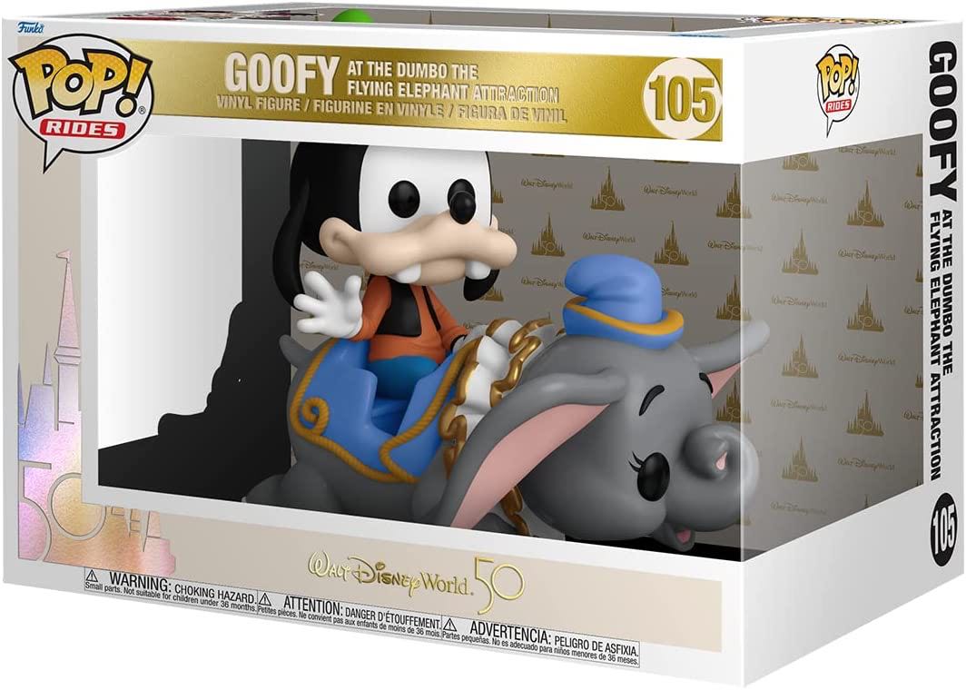 Goofy At The Dumbo The Flying Elephant - Disney Parks vinyl figure collectible [Barcode 889698505710] - Main Image 2