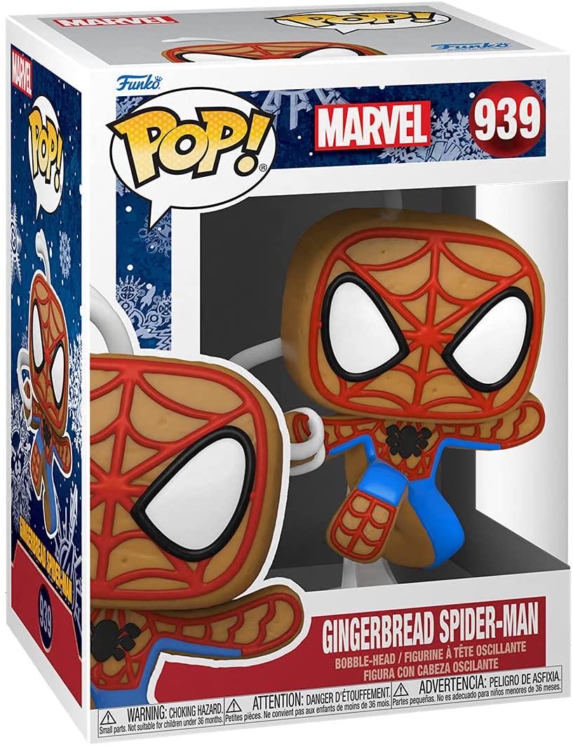 Gingerbread Spider-Man - Spider-Man vinyl figure collectible [Barcode 889698506649] - Main Image 2
