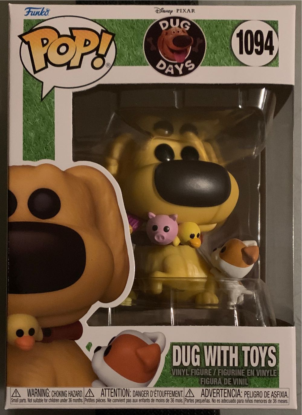 Dug With Toys - Up vinyl figure collectible [Barcode 889698573870] - Main Image 2
