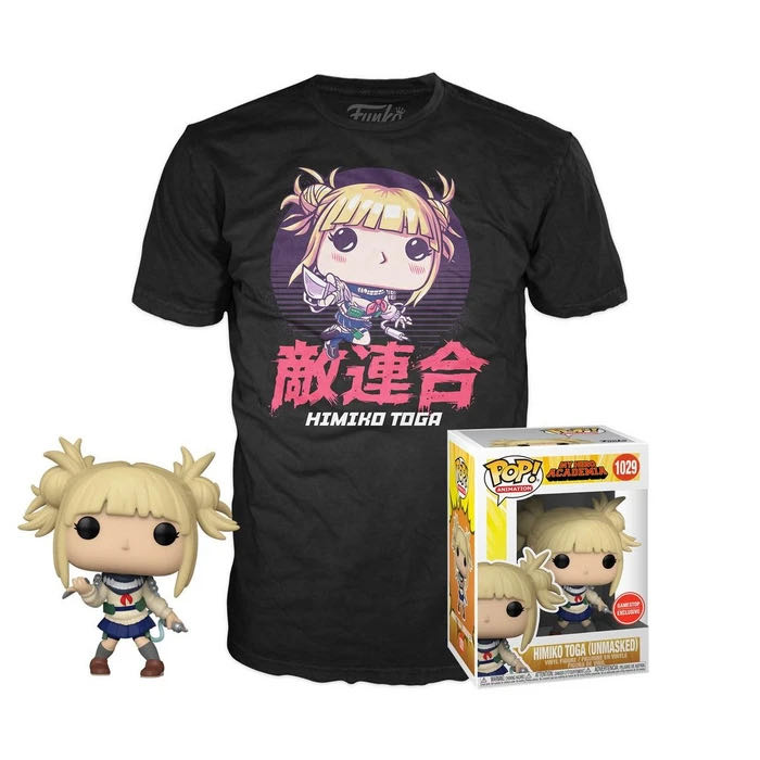 Himiko Toga (Unmasked) Pop! 1029 - My Hero Academia vinyl figure collectible [Barcode 889698564236] - Main Image 4