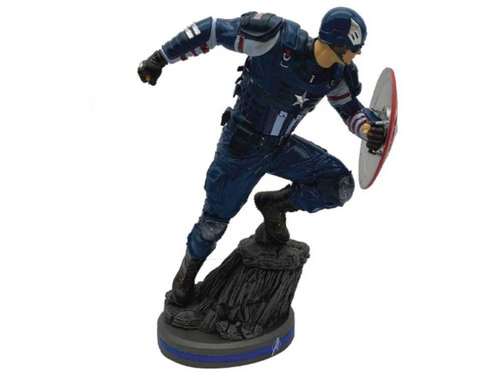 Marvel Avengers Captain America Statue Pcs Gamerverse 1 - Avengers Gamerverse vinyl figure collectible [Barcode 5670794638304] - Main Image 3