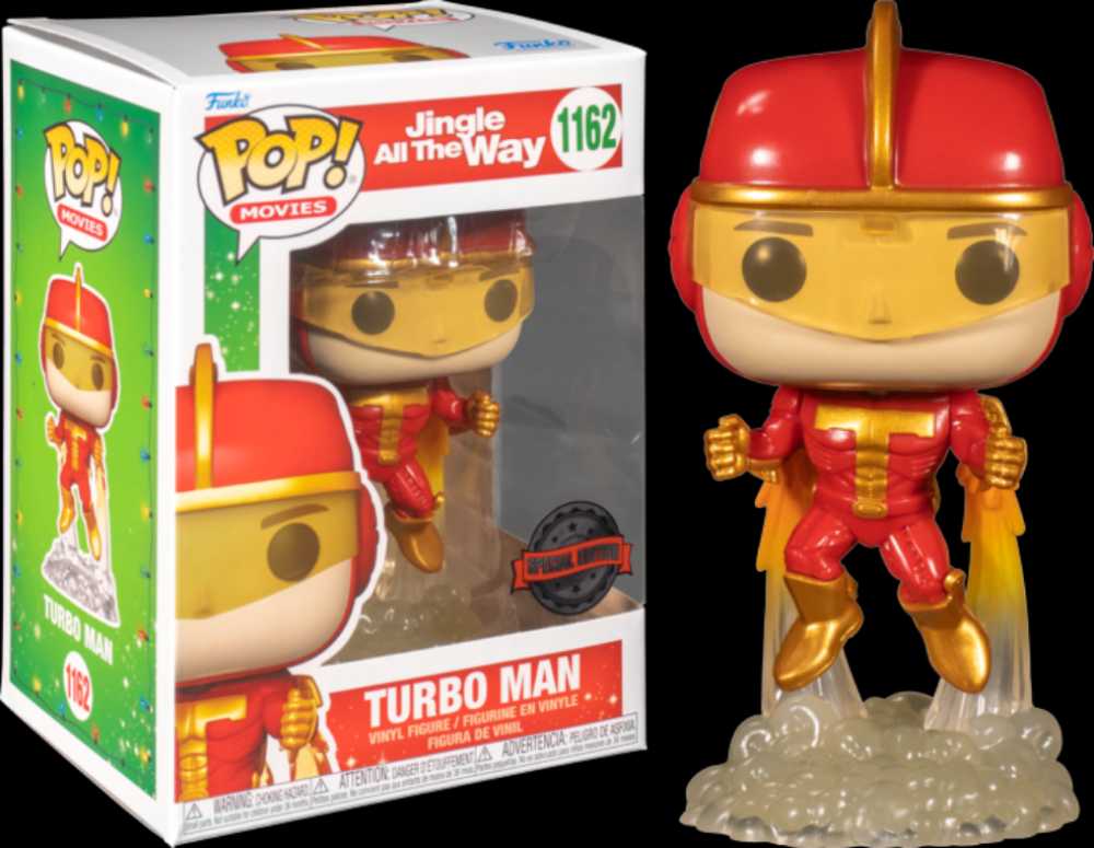 Jingle All The Way #1162 Flying Turbo Man  vinyl figure collectible [Barcode 889698589475] - Main Image 2