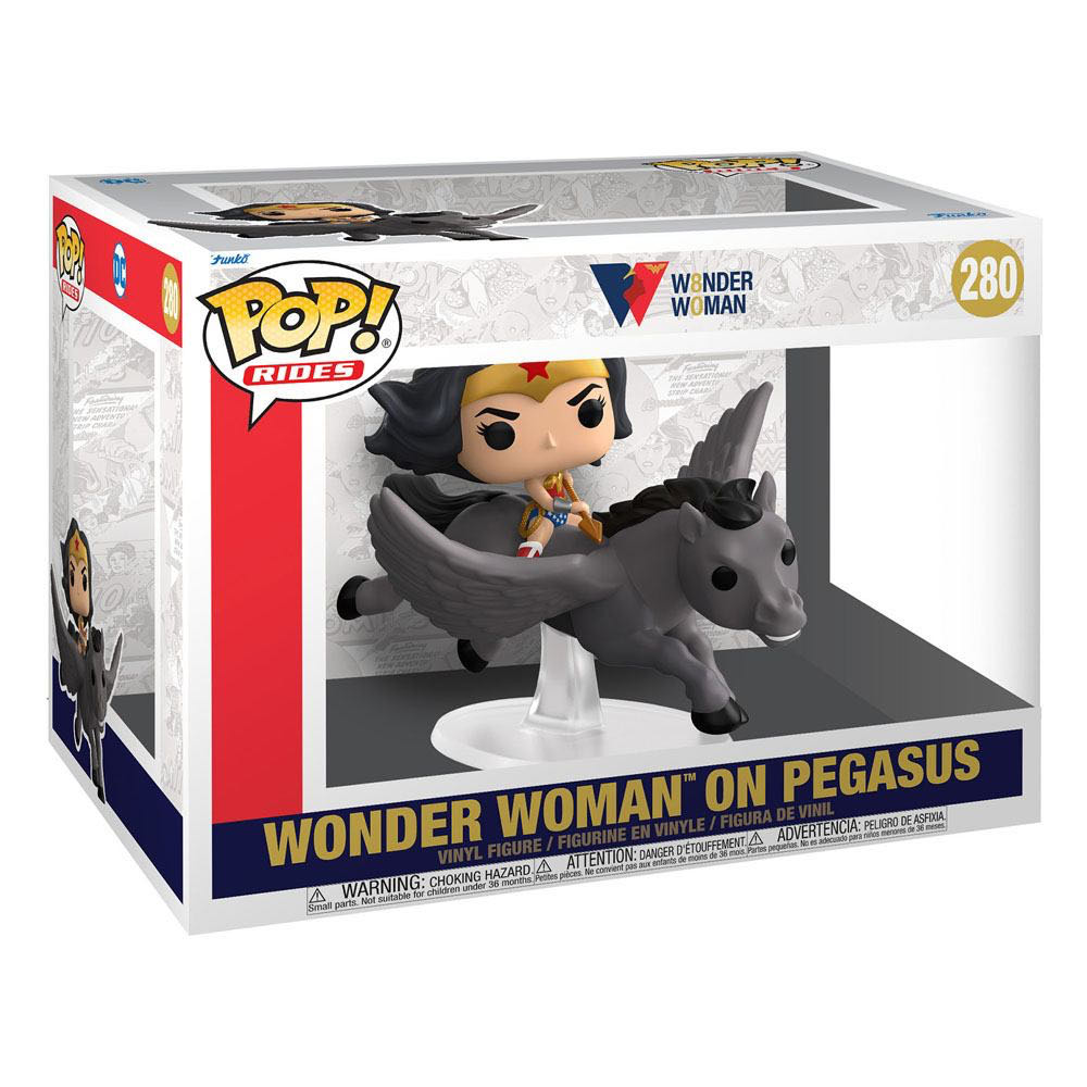 Wonder Woman on Pegasus - DC Universe vinyl figure collectible [Barcode 889698549899] - Main Image 3