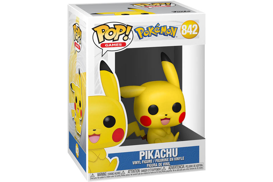Pikachu [Sitting] Diamond Fall Convention - Pokémon vinyl figure collectible [Barcode 889698586306] - Main Image 2