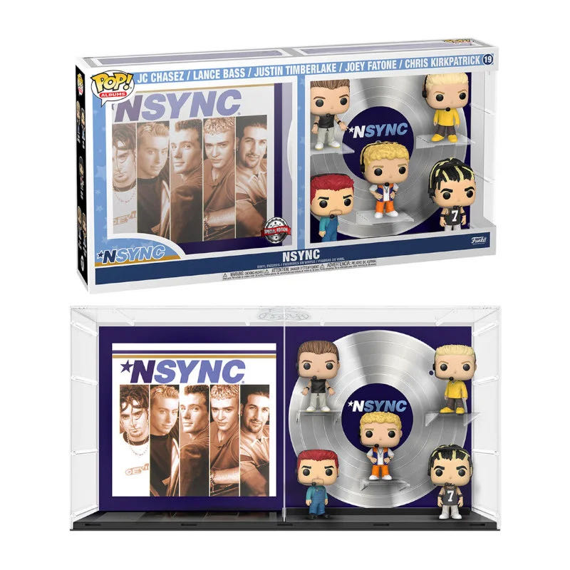 NSYNC: JC Chasez / Lance Bass / Justin Timberlake / Joey Fatone / Chris Kirkpatrick  vinyl figure collectible [Barcode 889698609944] - Main Image 2