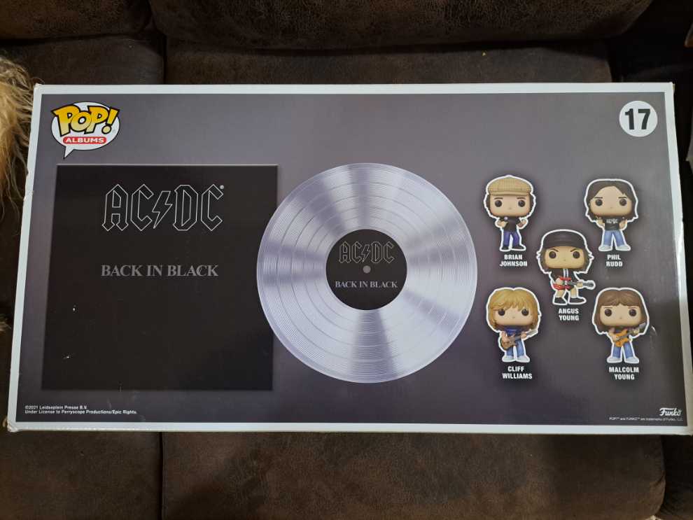Back In Black (AC/DC) - AC/DC vinyl figure collectible [Barcode 889698609890] - Main Image 2
