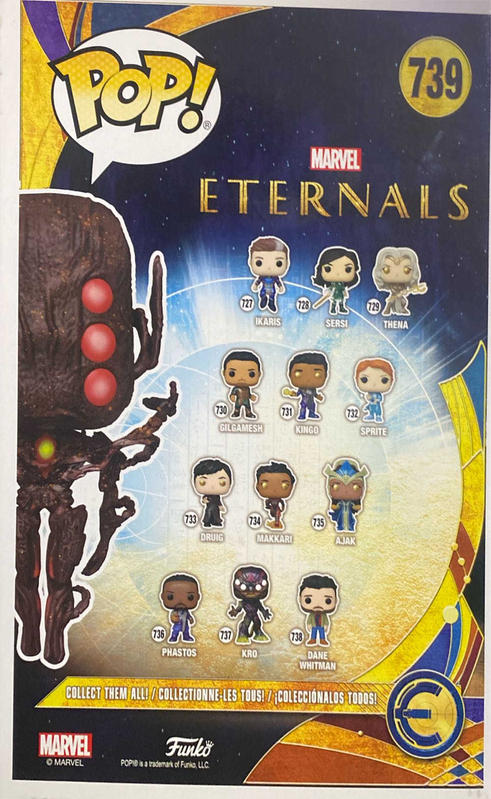 Arishem - Marvel Universe vinyl figure collectible [Barcode 889698501231] - Main Image 3