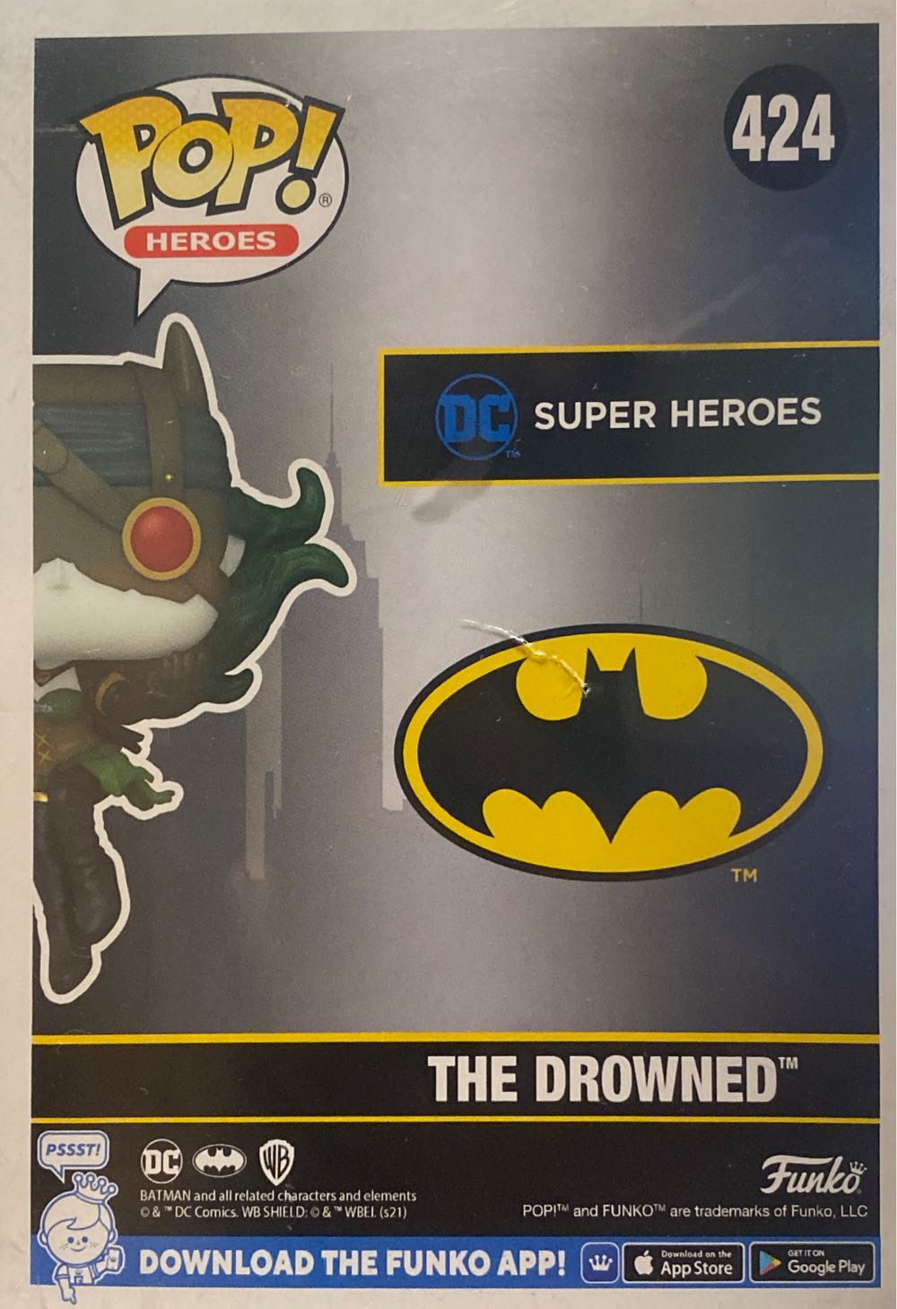 The Drowned - Batman vinyl figure collectible [Barcode 889698588515] - Main Image 4