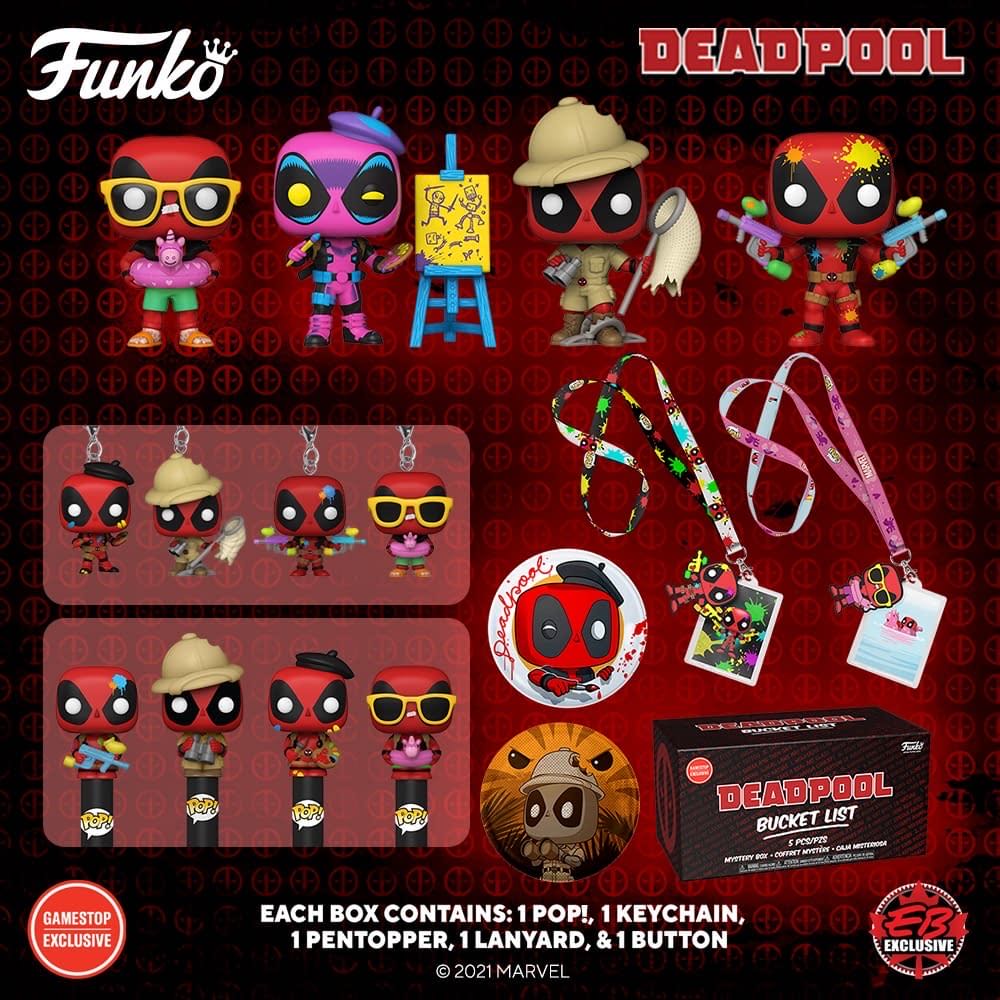 Deadpool (Paintball) $35 - Deadpool vinyl figure collectible [Barcode 889698584272] - Main Image 2