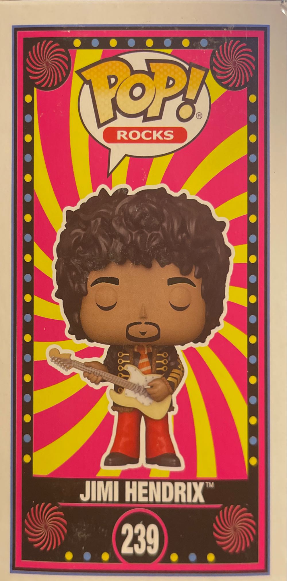 Pop Rocks Jimi Hendrix Napoleonic Jacket $17 - Jimi Hendrix vinyl figure collectible [Barcode 889698585378] - Main Image 4