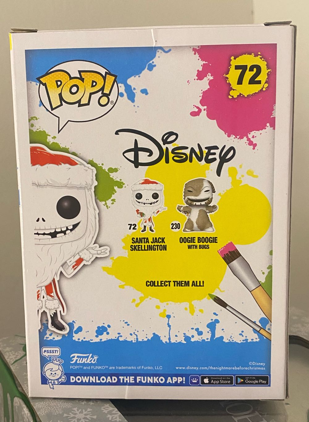 Santa Jack Skellington - Disney vinyl figure collectible [Barcode 889698579612] - Main Image 4