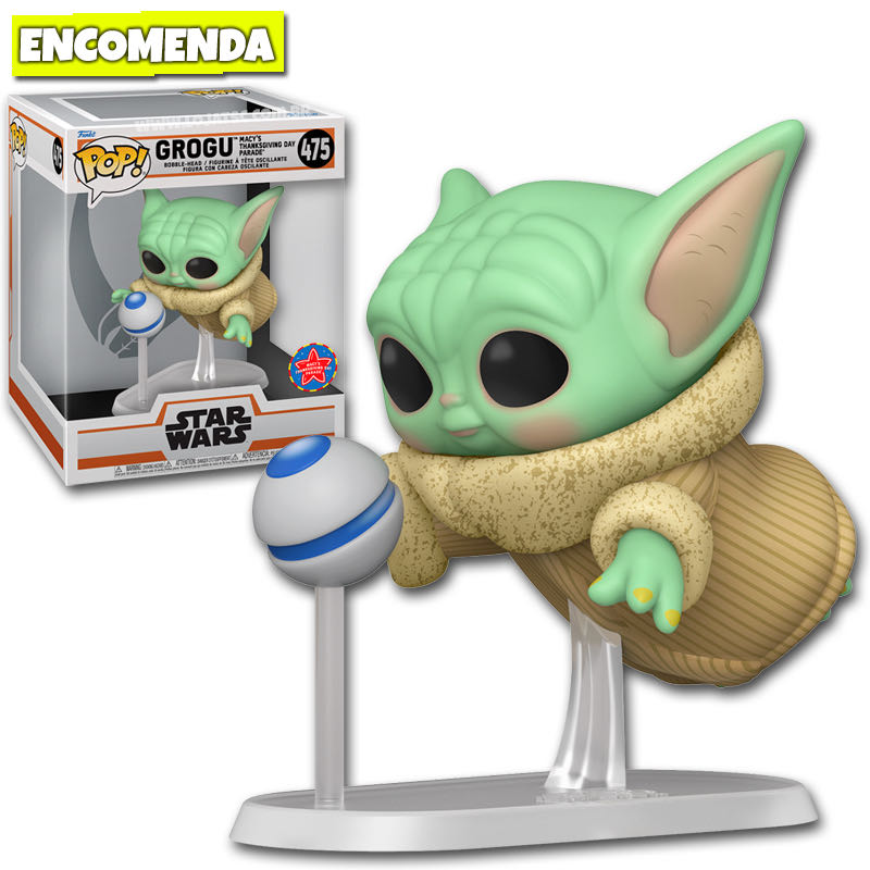 Grogu (Macy’s Thanksgiving Day Parade) - Star Wars vinyl figure collectible [Barcode 889698598934] - Main Image 3