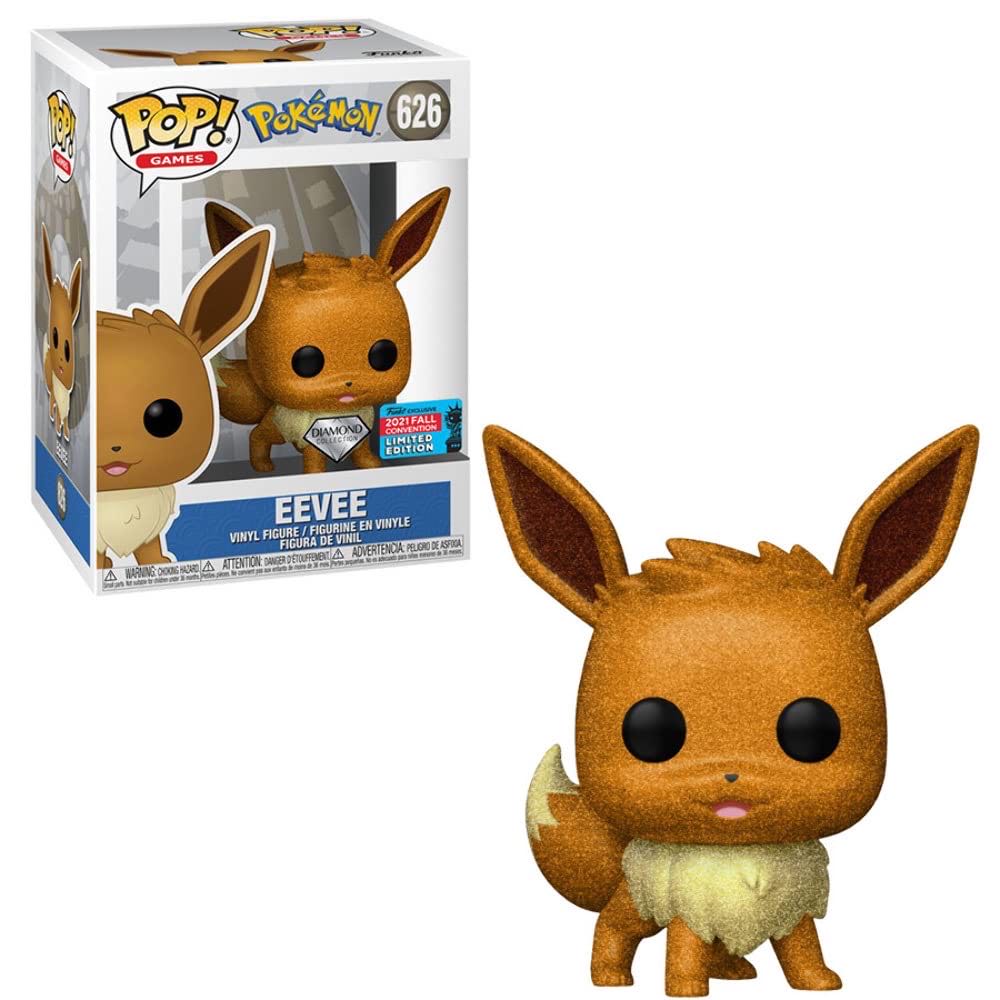 Eevee [Standing] Diamond - Pokémon vinyl figure collectible [Barcode 889698586313] - Main Image 3