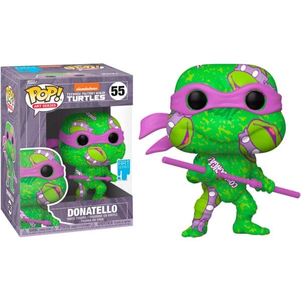 Donatello - 55  - Teenage Mutant Ninja Turtles - Art Series - Special Edition - Funko Pop Art Series - Teenage Mutant Ninja Turtles vinyl figure collectible [Barcode 889698587501] - Main Image 2