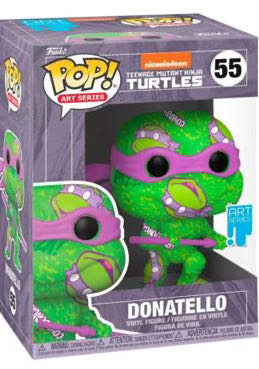 Donatello - 55  - Teenage Mutant Ninja Turtles - Art Series - Special Edition - Funko Pop Art Series - Teenage Mutant Ninja Turtles vinyl figure collectible [Barcode 889698587501] - Main Image 3