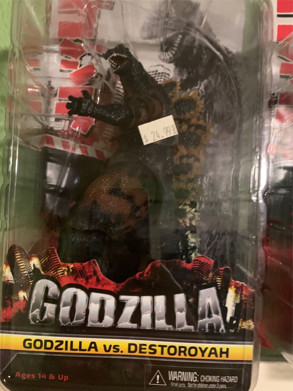 NECA Godzilla Vs. Destoroyah - Godzilla vinyl figure collectible [Barcode 634482428115] - Main Image 2