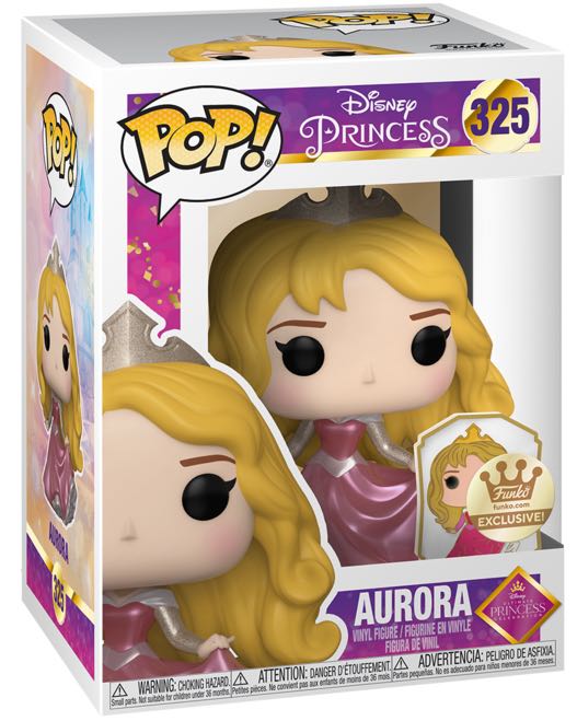 Ultimate Princess Collection: Aurora Gold Pop! Vinyl Figure With Enamel ... - Disney Princess vinyl figure collectible [Barcode 889698565639] - Main Image 2