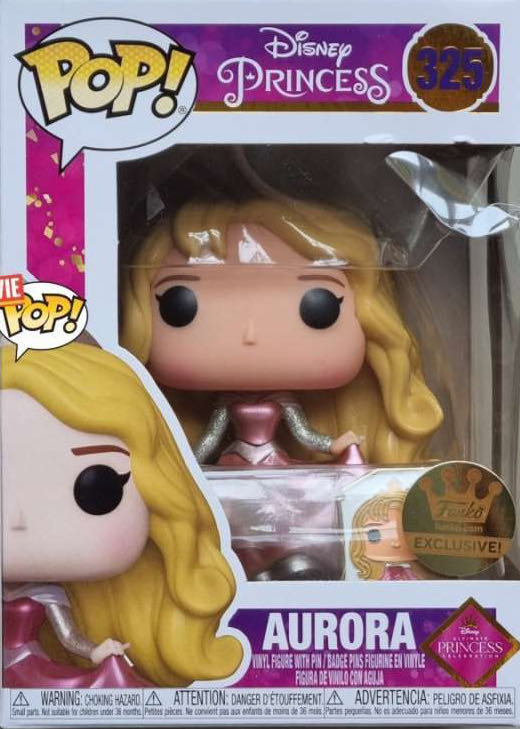 Ultimate Princess Collection: Aurora Gold Pop! Vinyl Figure With Enamel ... - Disney Princess vinyl figure collectible [Barcode 889698565639] - Main Image 4