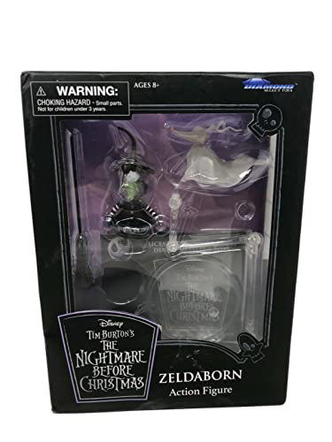 Enesco World Of Miss Mindy Nightmare Before Christmas Sally Special Holiday Edition Vinyl Figurine 7.09 Inch Multicolor