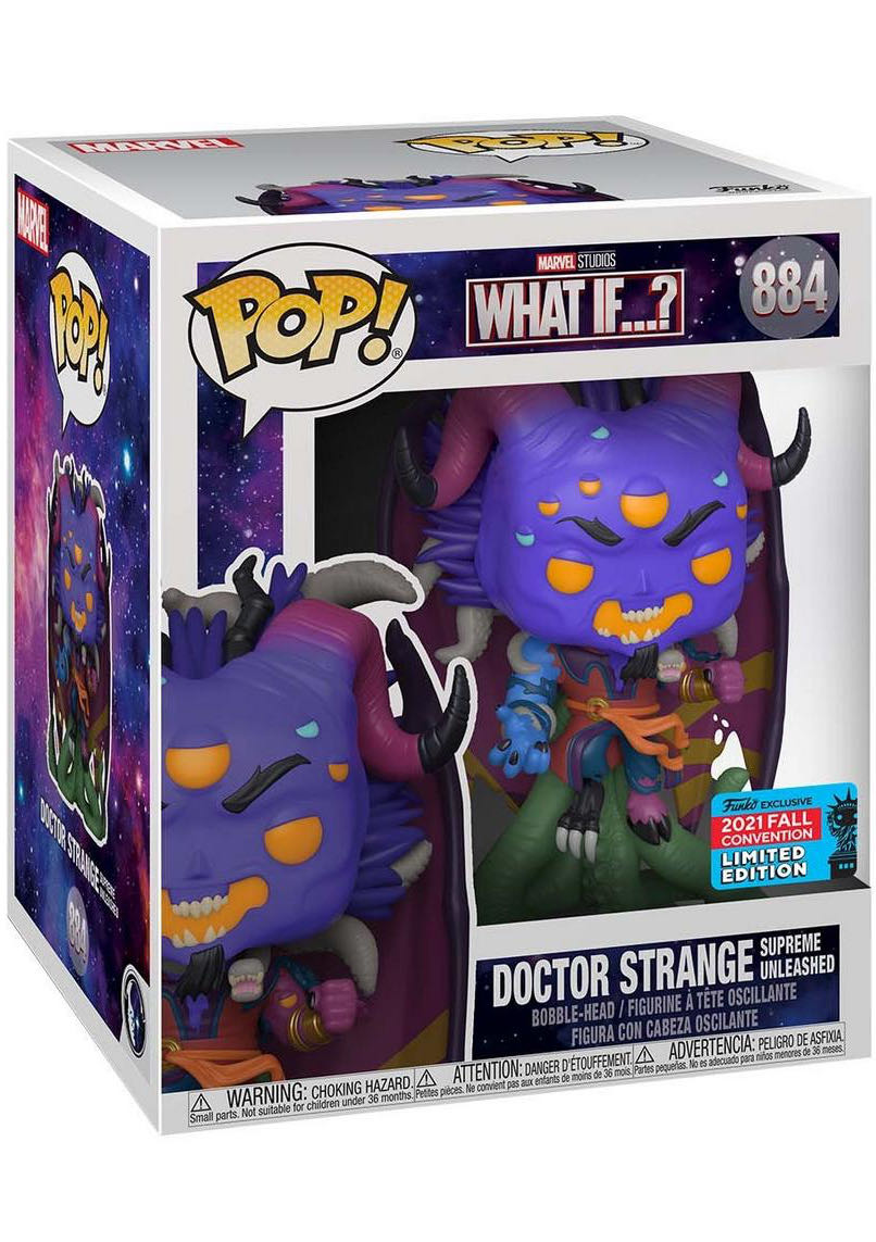 Doctor Strange Supreme Unleashed - What If...? vinyl figure collectible [Barcode 889698555296] - Main Image 4