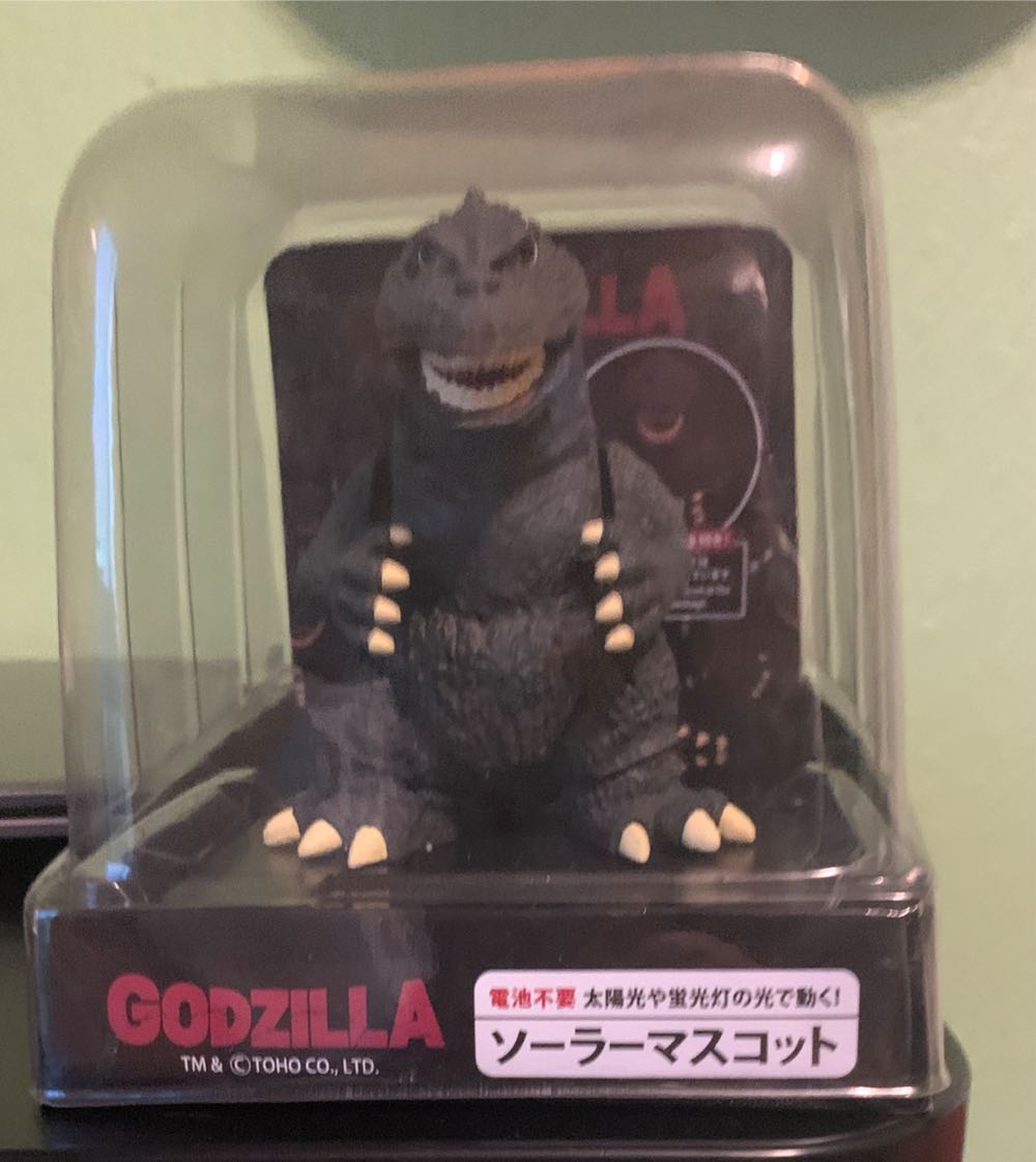 Falkert Godzilla Solar Power Toy - Godzilla vinyl figure collectible [Barcode 4994643509463] - Main Image 2