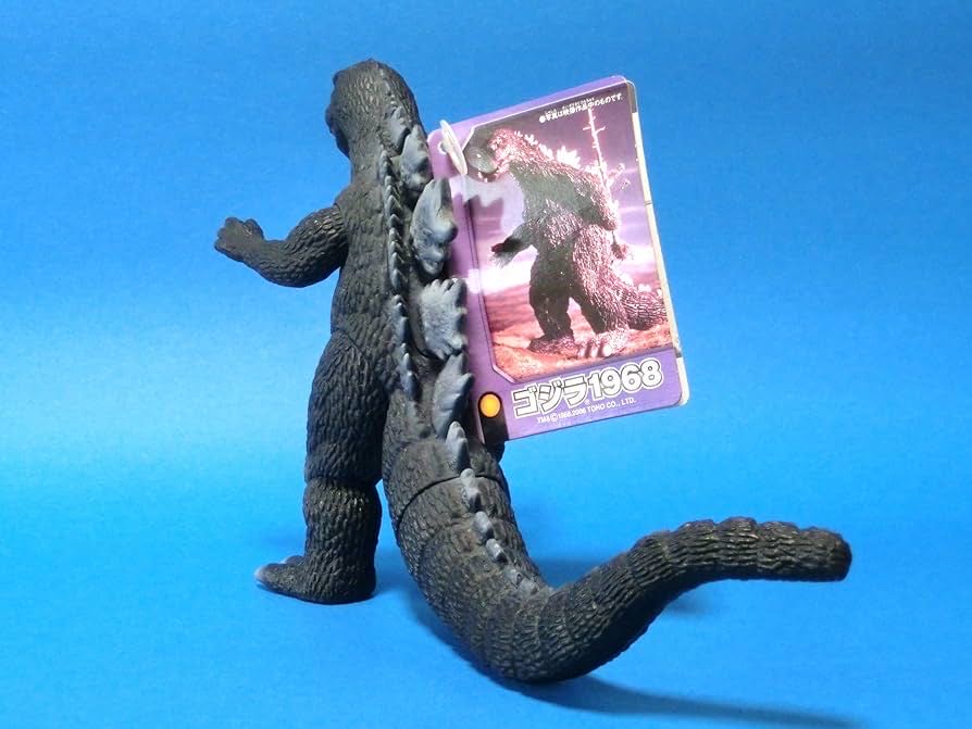 Godzilla ( Bandai / 1968 ) - Godzilla vinyl figure collectible [Barcode 4543112944047] - Main Image 3