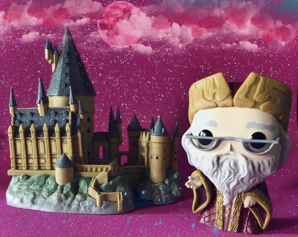 Albus Dumbledore With Hogwarts - Harry Potter vinyl figure collectible [Barcode 889698573696] - Main Image 2