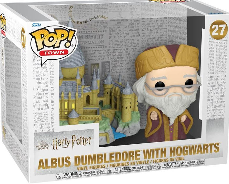 Albus Dumbledore With Hogwarts - Harry Potter vinyl figure collectible [Barcode 889698573696] - Main Image 3