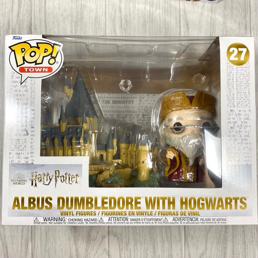 Albus Dumbledore With Hogwarts - Harry Potter vinyl figure collectible [Barcode 889698573696] - Main Image 4