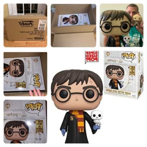 Funko Pop! 18 Inch Harry Potter With Hedwig Super Sized Pop! Vinyl Figure - Harry Potter vinyl figure collectible [Barcode 889698480543] - Main Image 4