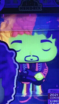 Jimi Hendrix #239 Jimi Hendrix 239 Blacklight Fall Convention Pop Rocks - Jimi Hendrix vinyl figure collectible [Barcode 889698585576] - Main Image 2